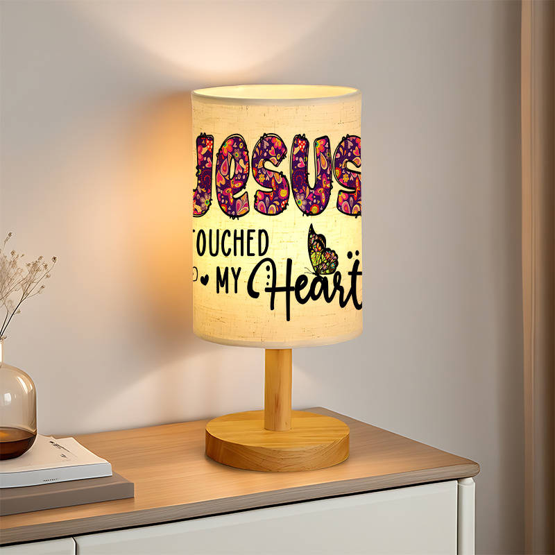 USB-powered linen lamp N