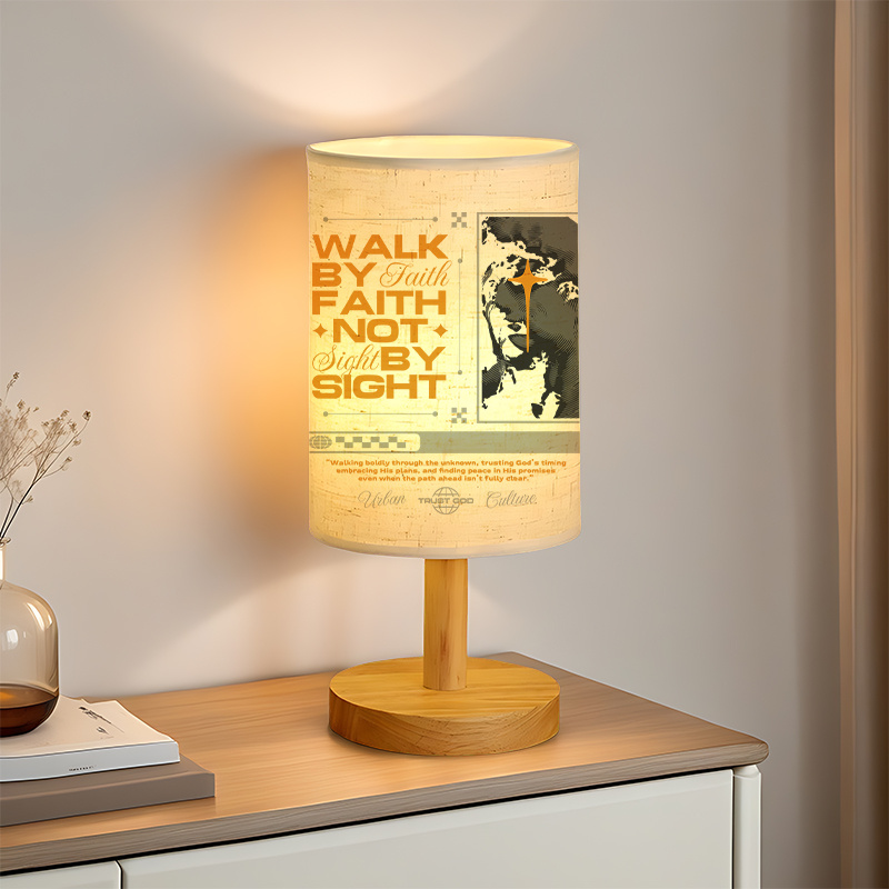 Modern USB-powered Linen Lamp with a Unique Design27