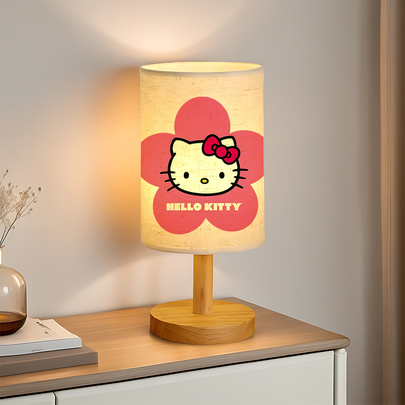 Sanrio Kitty USB Powered Modern Bedside Lamp