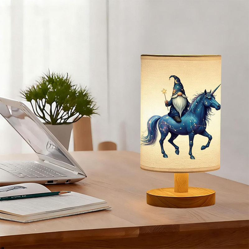 Modern USB-powered Linen Lamp with a Unique Design35