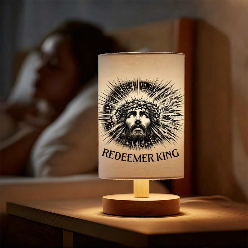 Modern USB-powered Linen Lamp with a Unique Design43