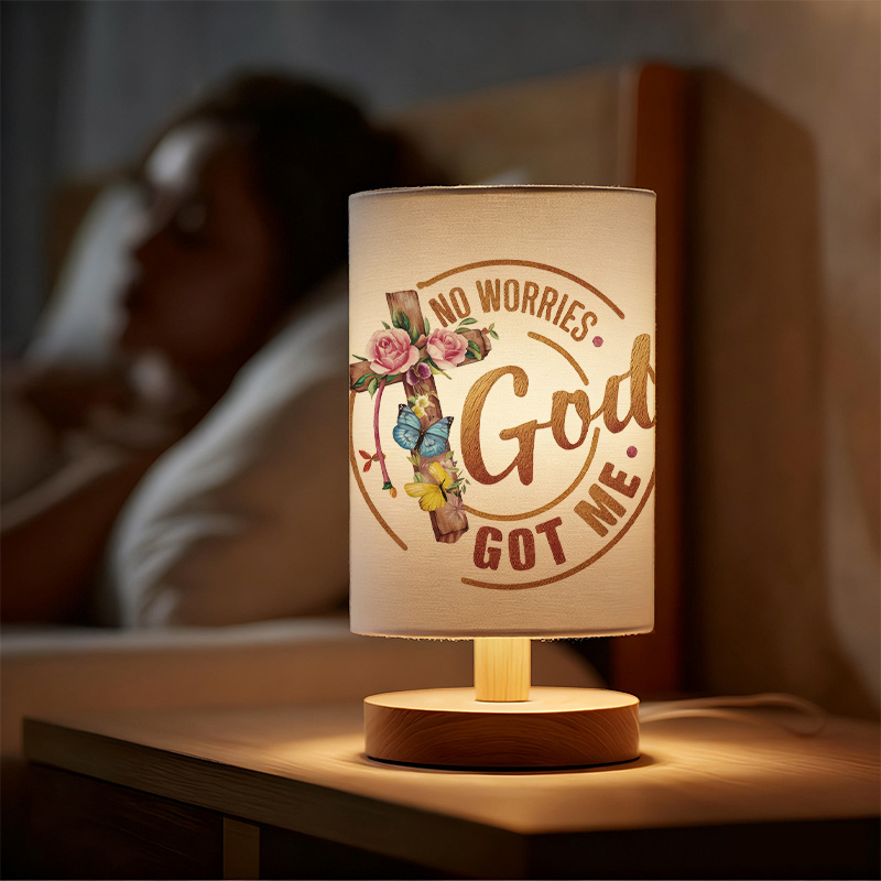 Modern USB-Powered Table Lamp with Button Controlled