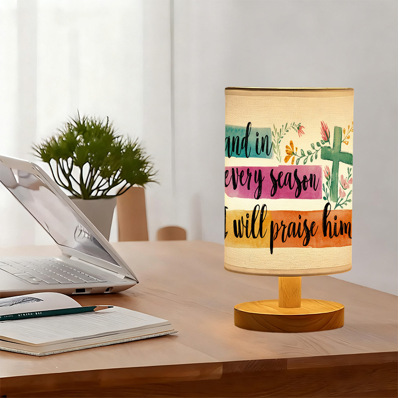 Modern USB-Powered Linen Lamp | Unique Design Exquisite Patterns