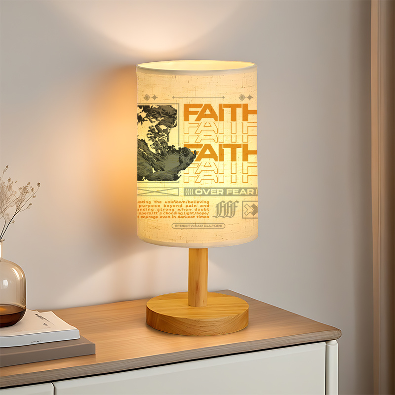 Modern USB-Powered Linen Lamp | Unique Design, Exquisite 