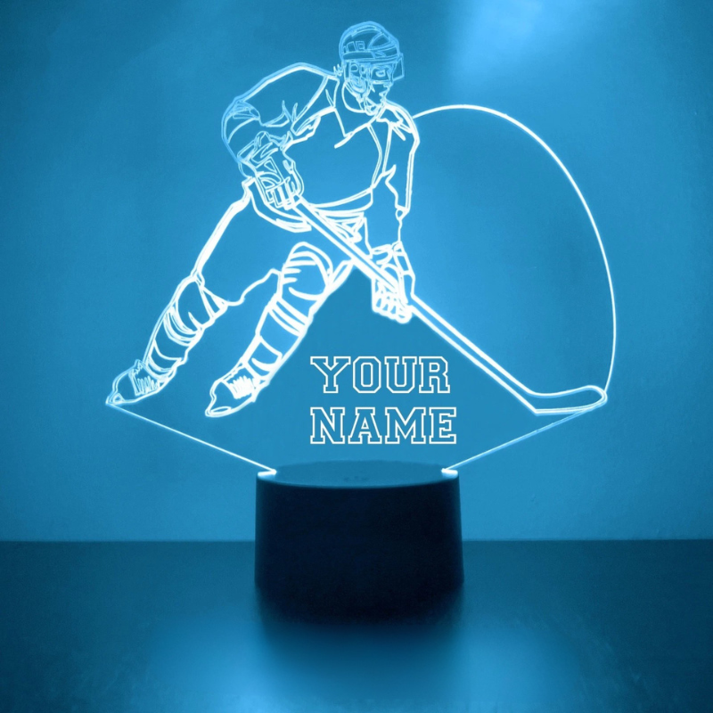 Personalized Tampa Bay Lightning Night Light 