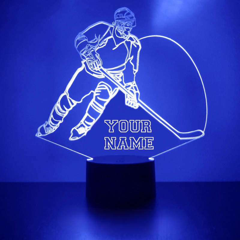 Personalized Dallas Stars Night Light Lamp
