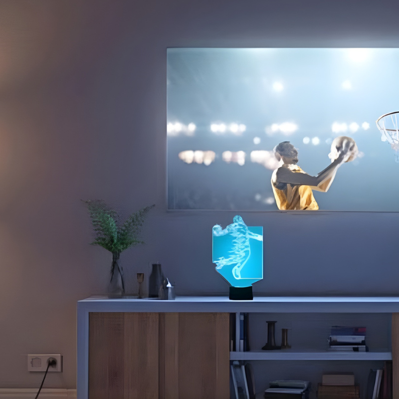 Charlotte Hornets LED Basketball Sports Fan Lamp