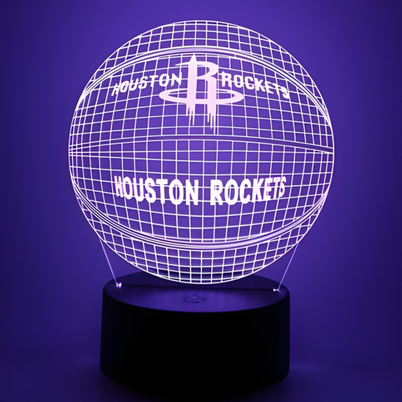 Houston Rockets NBA Lamp