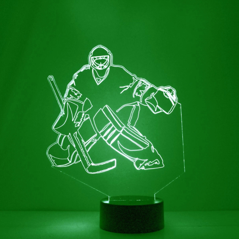 Personalized Pittsburgh Penguins Goalie Light Lamp