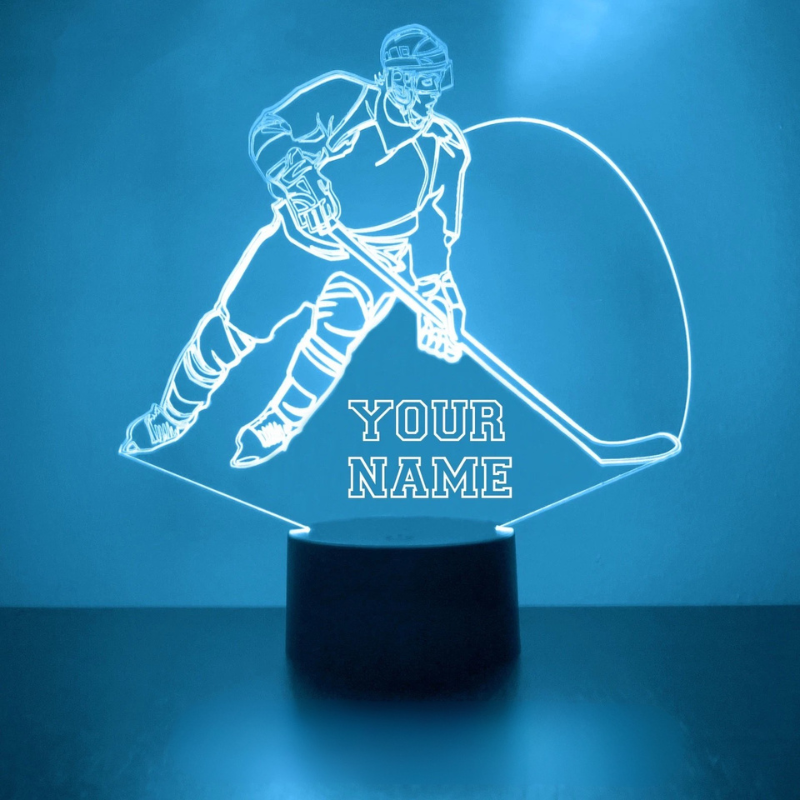 Personalized Pittsburgh Penguins Night Light Lamp