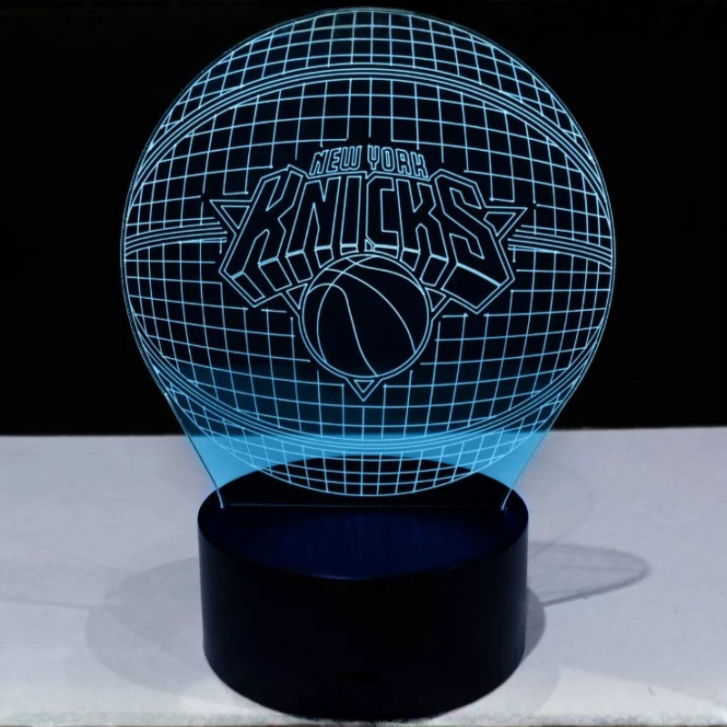 New York Knicks Touch 7 Colors  Light Lamp