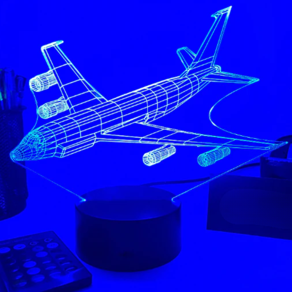 Airplane Illusion LED Lamp-3D Optical Lamp