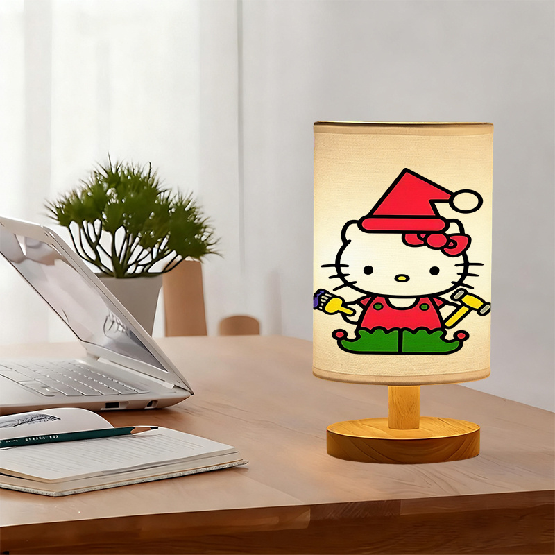 A Modern Sanrio USB Powered Linen Lamp 