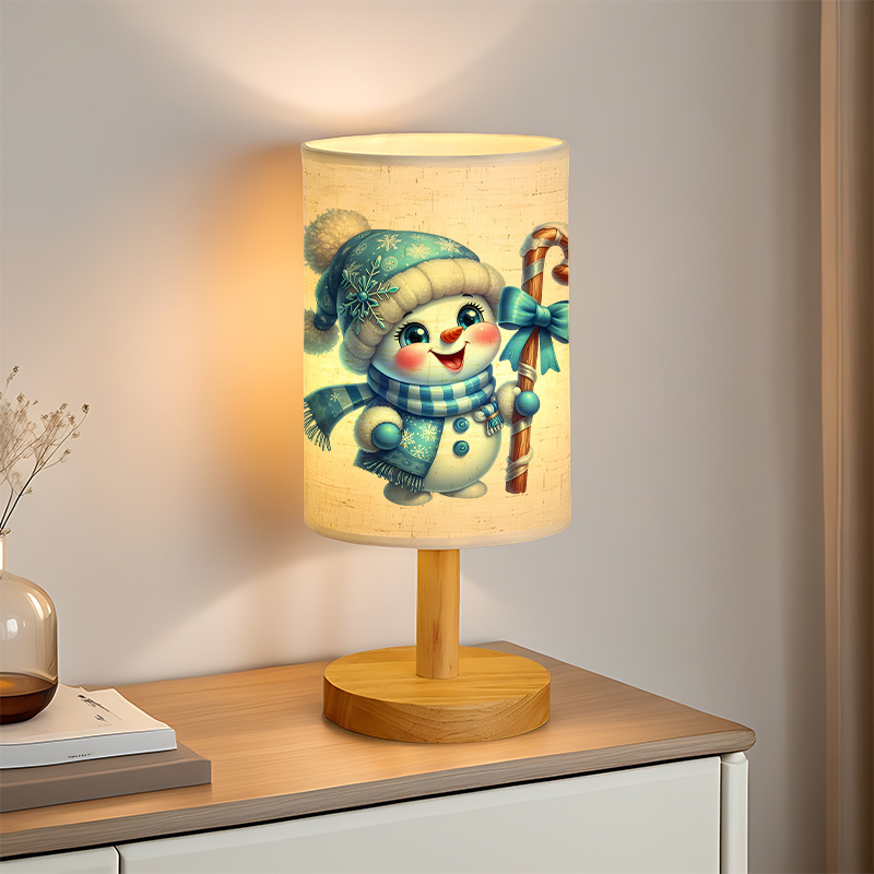 Modern USB-Powered Linen Lamp with Unique Design and Exquisite Patterns