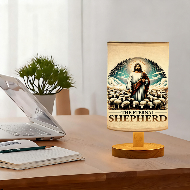 USB-powered  Ambiance in the Living Room Linen Lamp