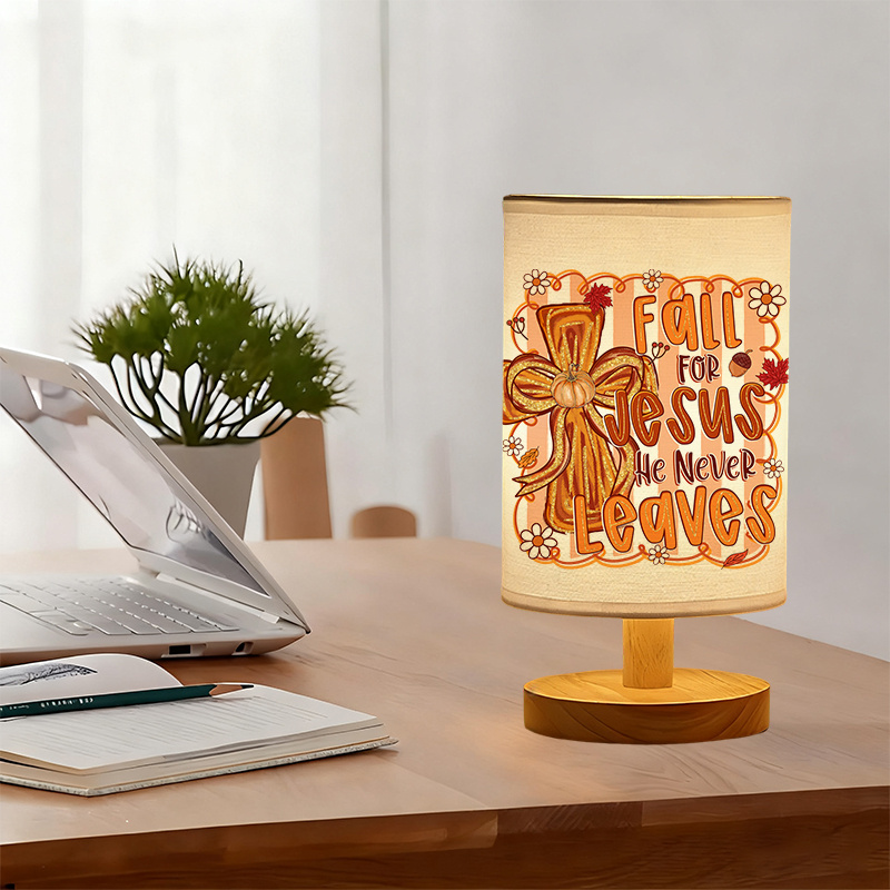 Modern USB-Powered Linen Lamp | Unique Design, Exquisite Patterns