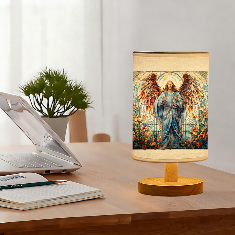 Modern USB-Powered Linen Lamp | Unique Design, Exquisite Patterns