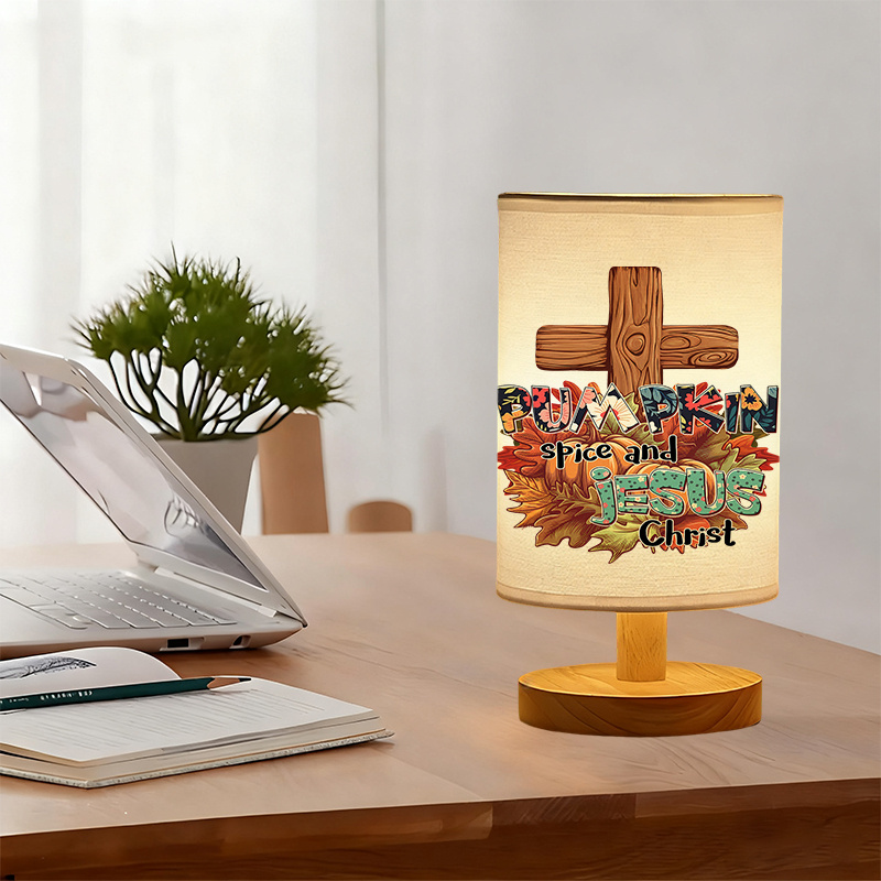 Modern USB-powered Linen Lamp with a Unique Design16