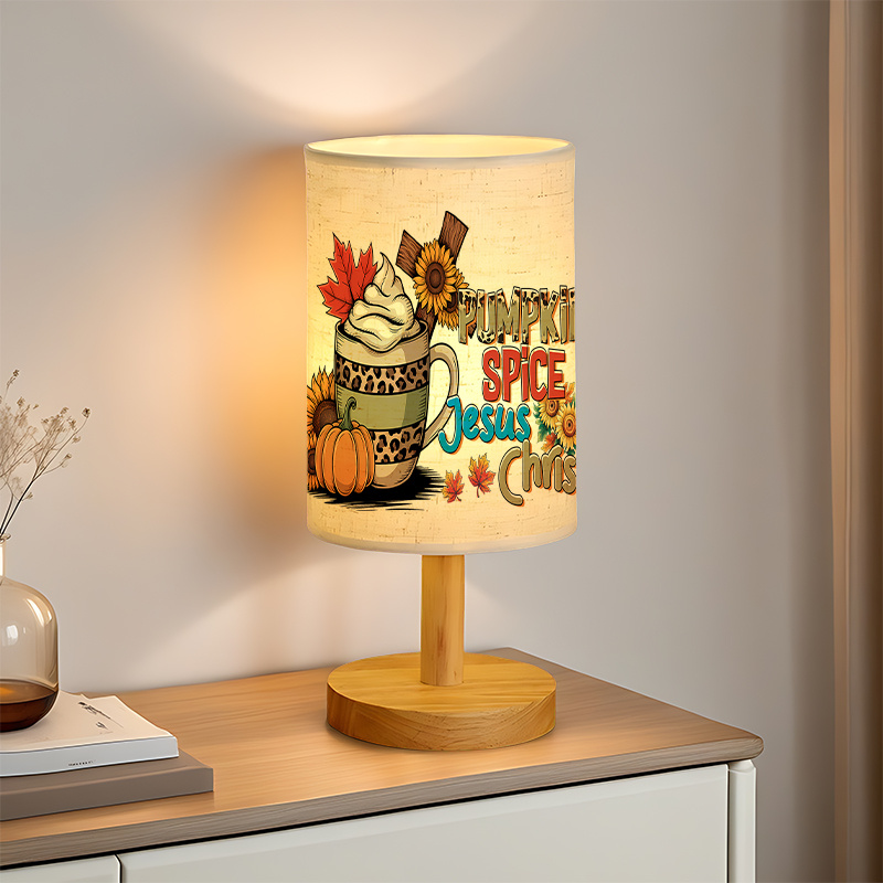 USB-Powered Linen Lamp  Living Room & Bedroom