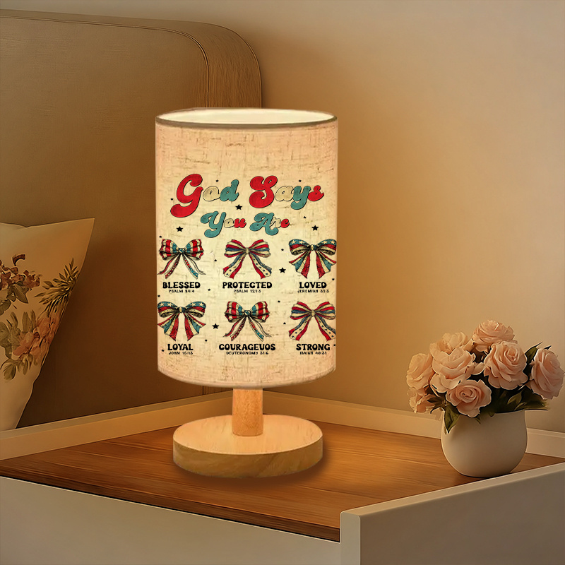 Modern USB-powered Linen Lamp with a Unique Design47