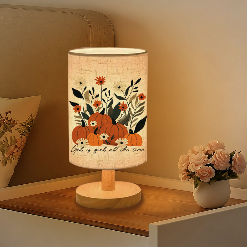 Modern USB-powered Linen Lamp with a Unique Design and Exquisite Pattern