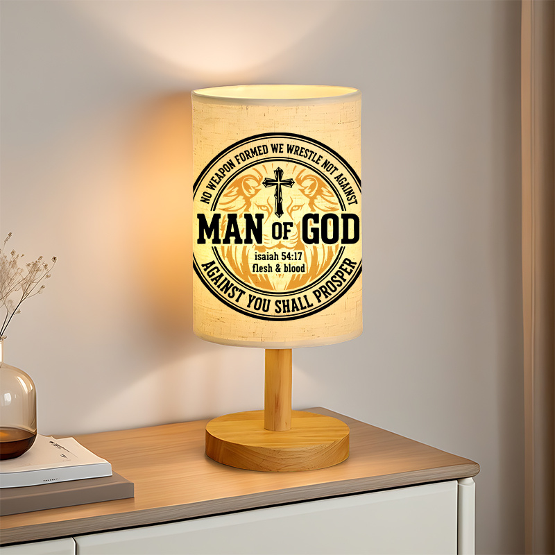 USB Powered Linen Lamp With A Unique Design And Exquisite Patterns