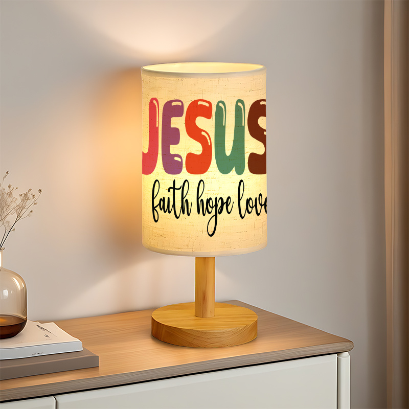 Modern USB Powered Table Lamp with Bulb and USB Plug