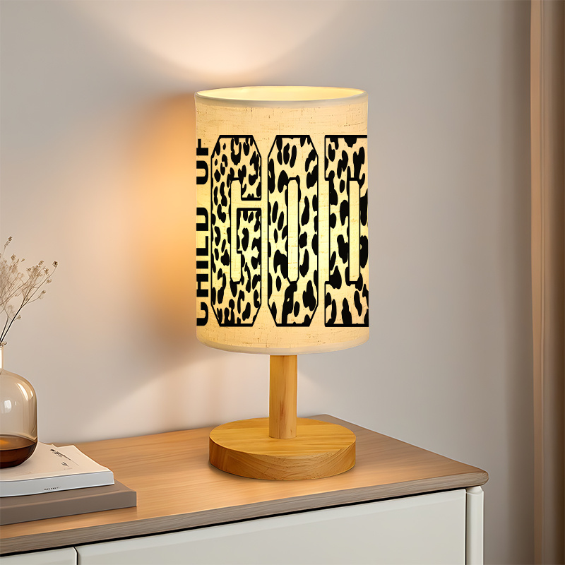 Modern USB powered Linen Lamp with a Unique Design