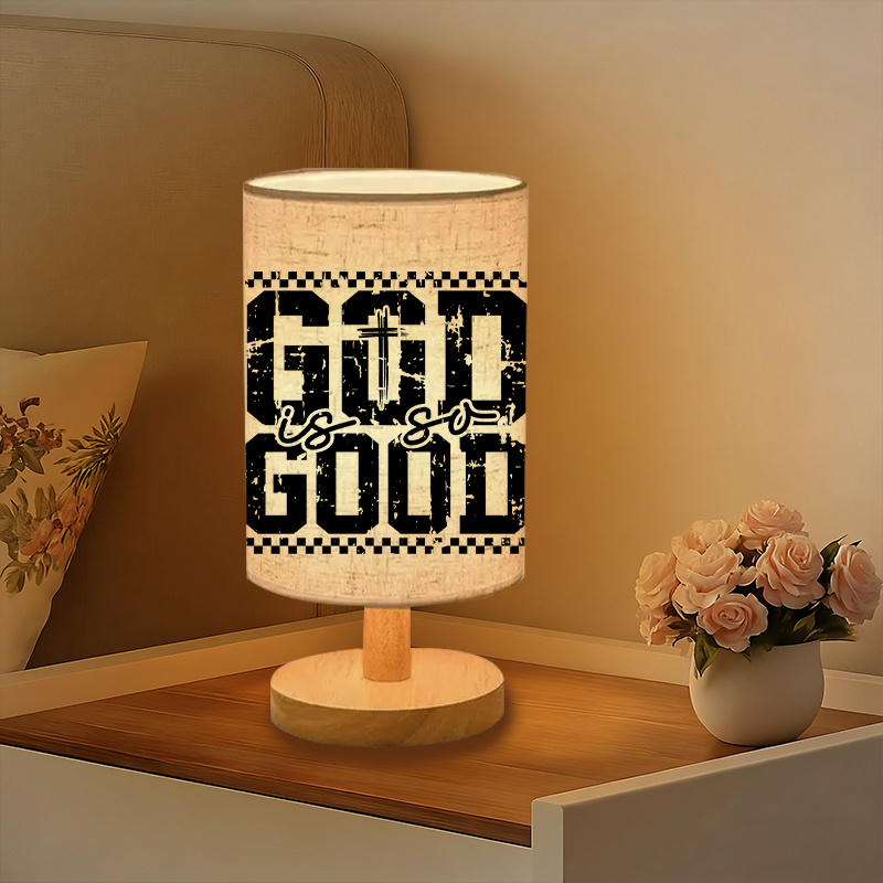 Modern USB-powered Linen Lamp with a Unique Design and Exquisite Patterns