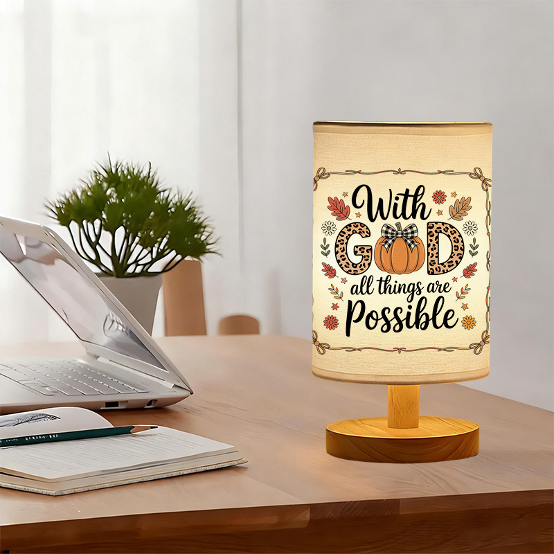 Modern USB powered Linen Lamp For Decoration