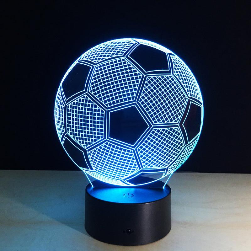 Football 3D Optical Illusion Lamp-3D Optical Lamp