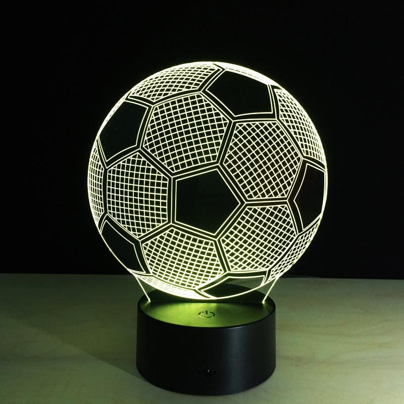 Football 3D Optical Illusion Lamp-3D Optical Lamp