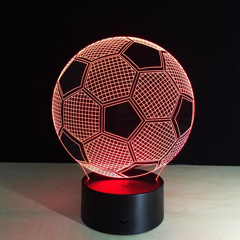 Football 3D Optical Illusion Lamp-3D Optical Lamp