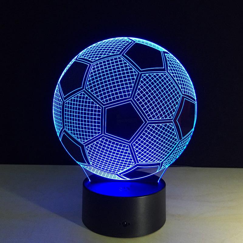 Football 3D Optical Illusion Lamp-3D Optical Lamp