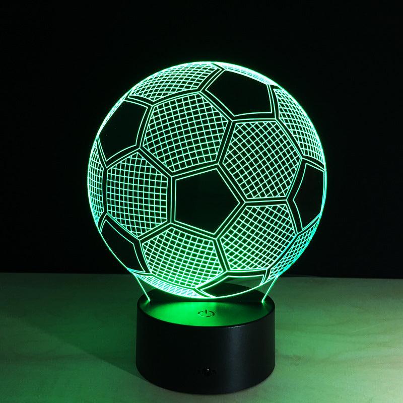 Football 3D Optical Illusion Lamp-3D Optical Lamp