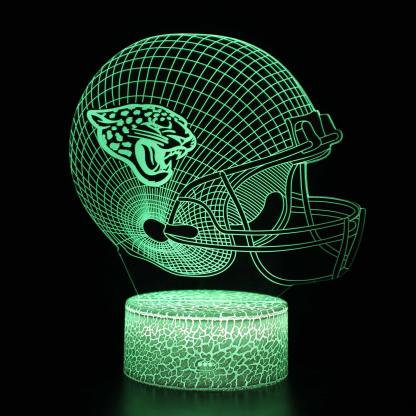 Jacksonville Jaguars Helmet Lamp-3D Optical Lamp