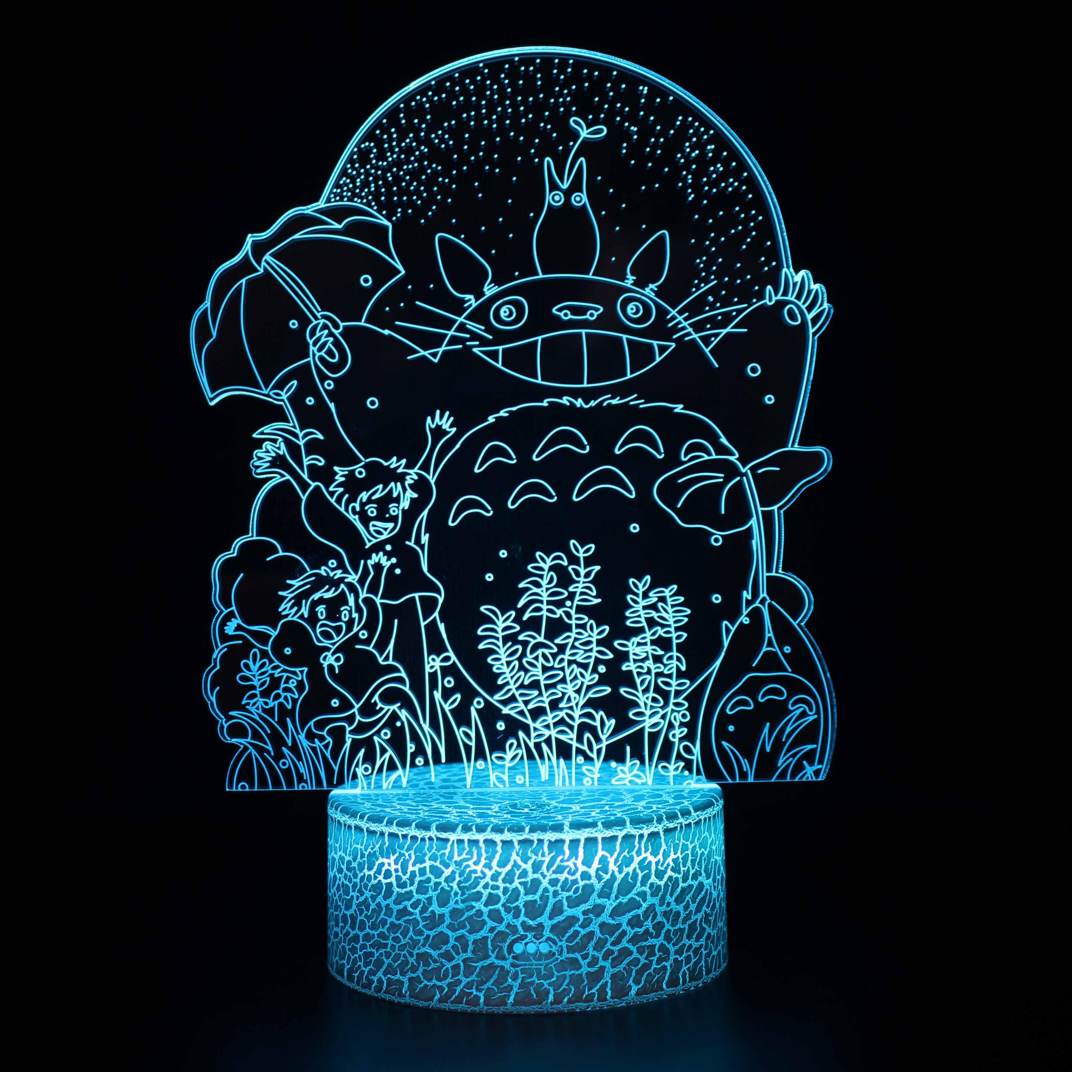 My Neighbor Totoro 3D Lamp-3D Optical Lamp