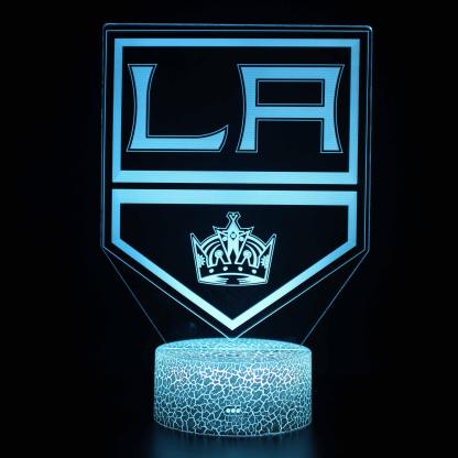Remote Control Los Angeles 3D Optical Illusion Lamp-3D Optical Lamp