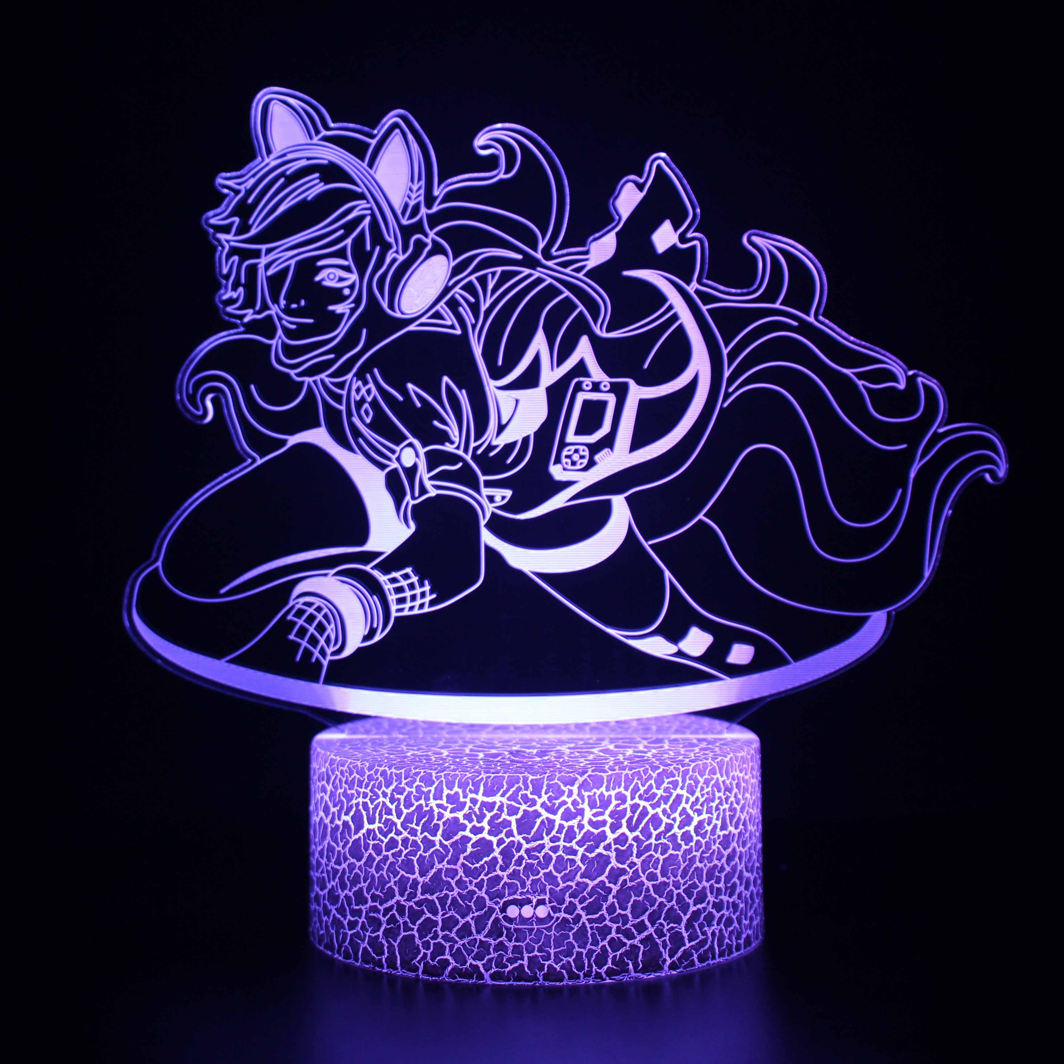 3D LED League of Legends Lamp Optical Gaming Light for Fans-3D Optical Lamp