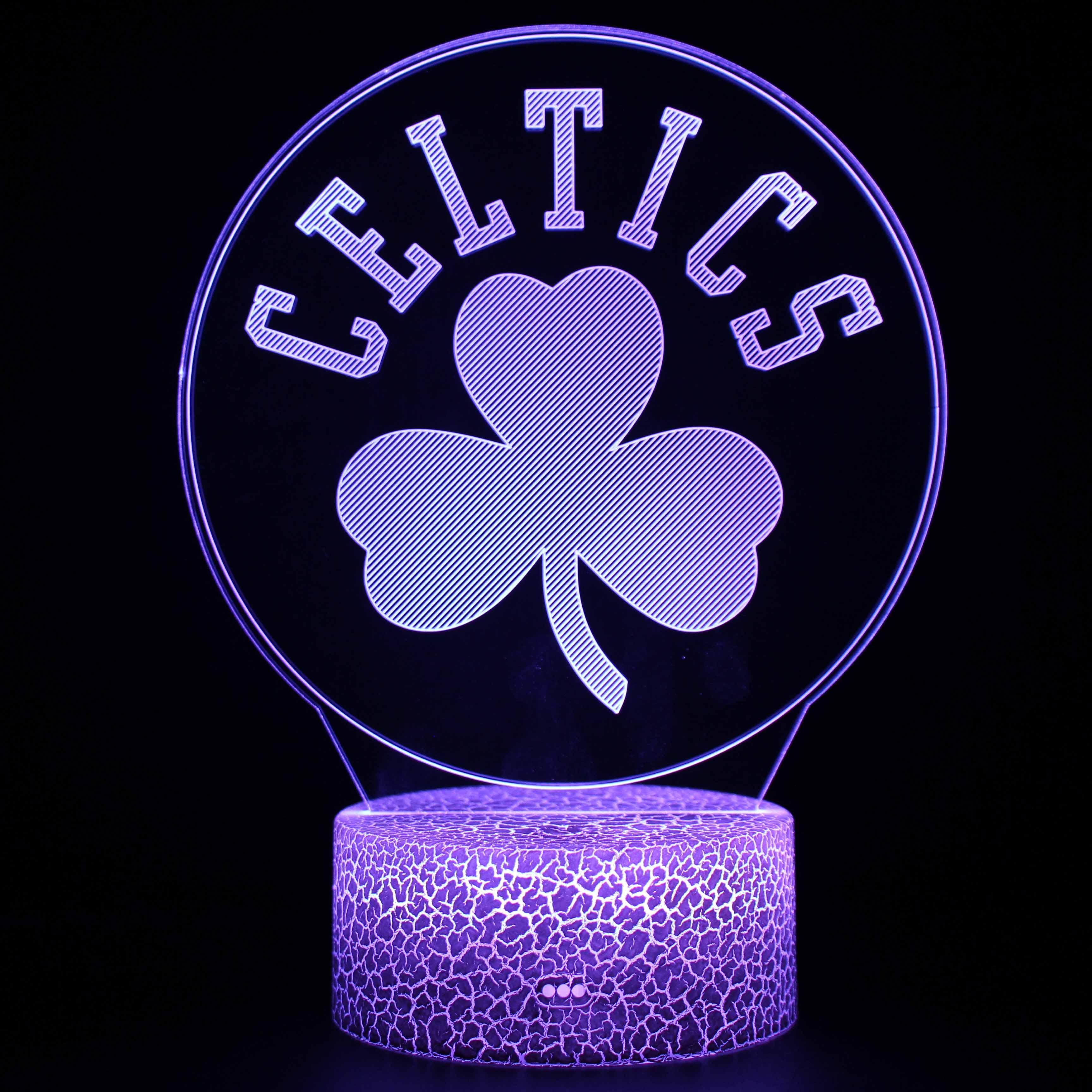 Boston Celtics Optical Lamp-3D Optical Lamp