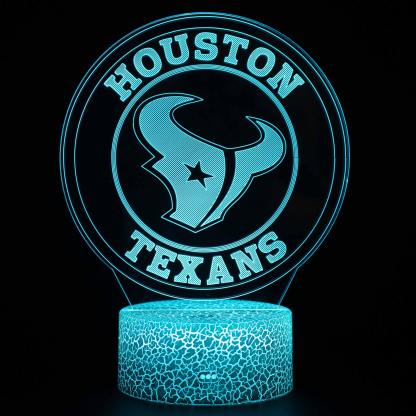 Houston Texans 3D Optical Illusion Lamp-3D Optical Lamp