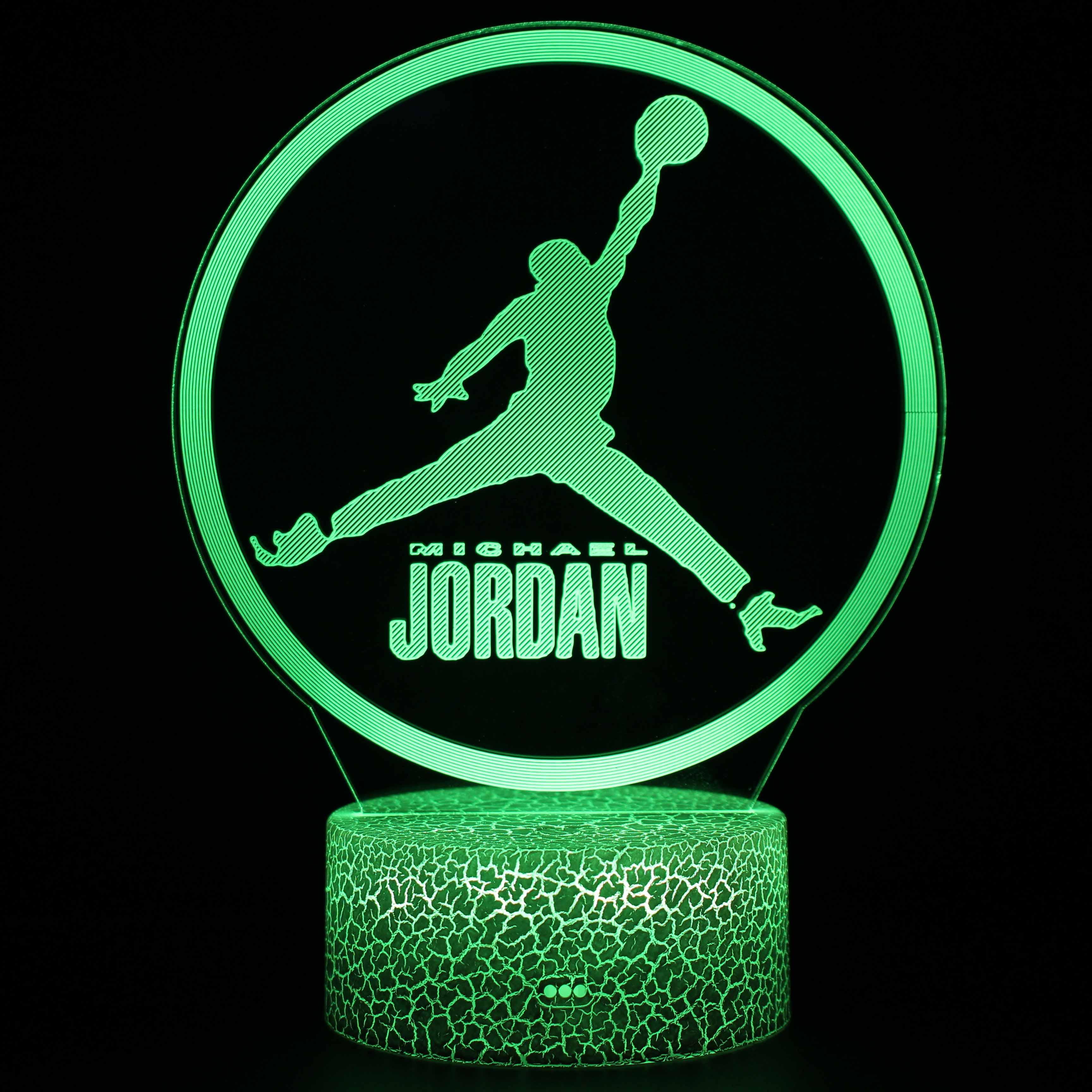 Jordan Basketball Lamp-3D Optical Lamp