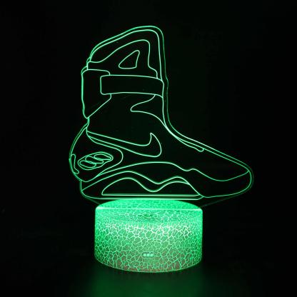 Basketball Shoes 3D Optical Illusion Lamp - 3D Optical Lamp