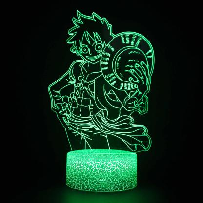 One Piece Character 3D Optical Illusion Lamp - 3D Optical Lamp