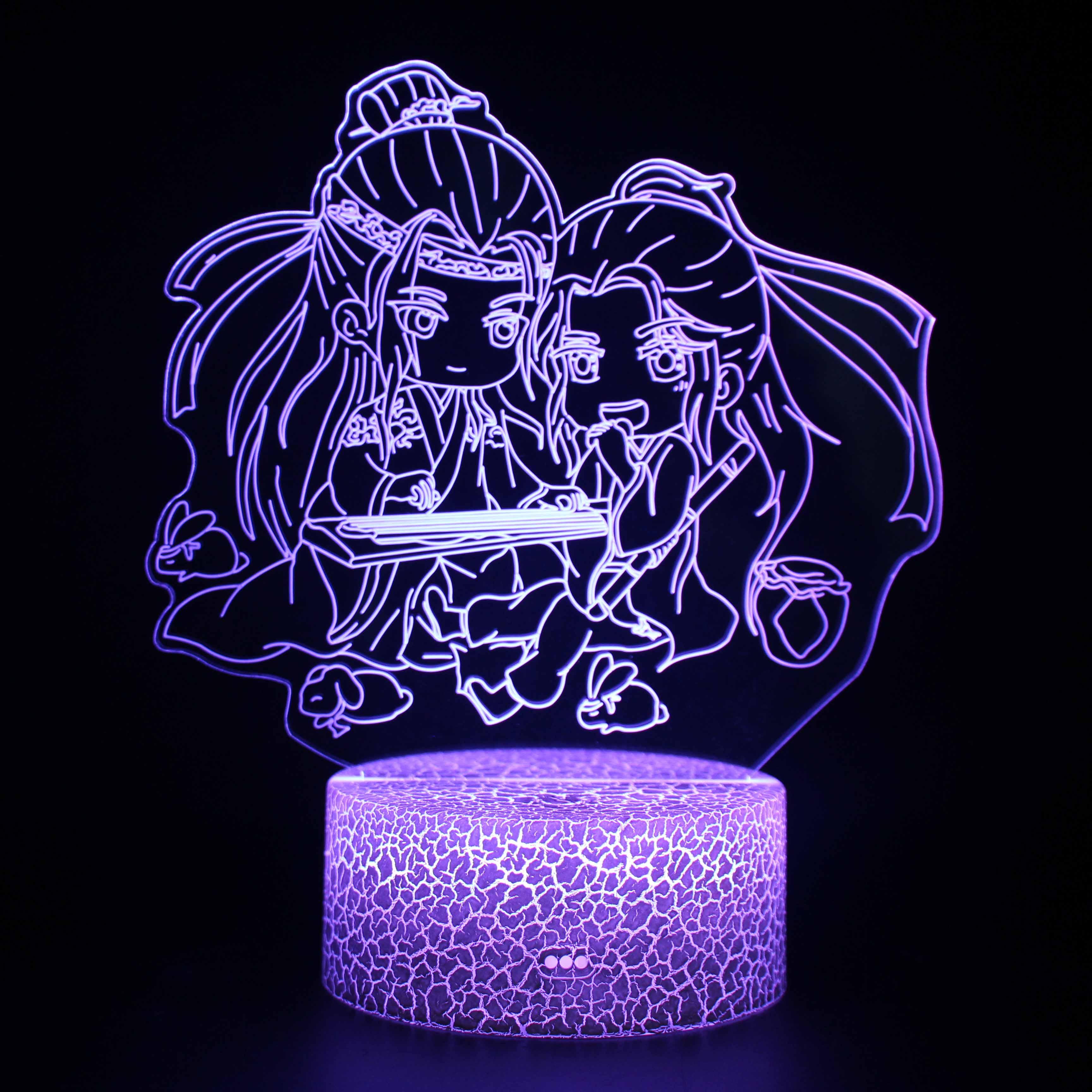 Valentine USB Powered Lamp-3D Optical Lamp