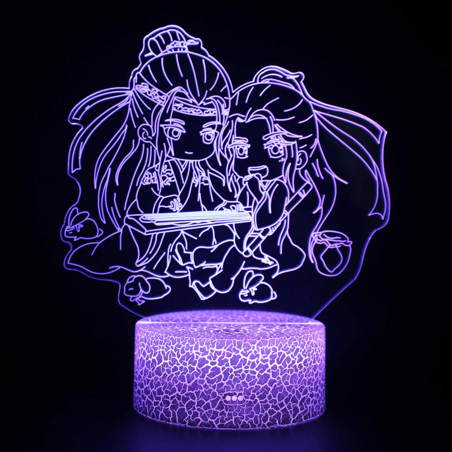 Valentine USB Powered Lamp-3D Optical Lamp