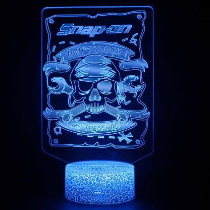 Halloween Pirate 3D Lamp Optical Illusion Light for Home-3D Optical Lamp