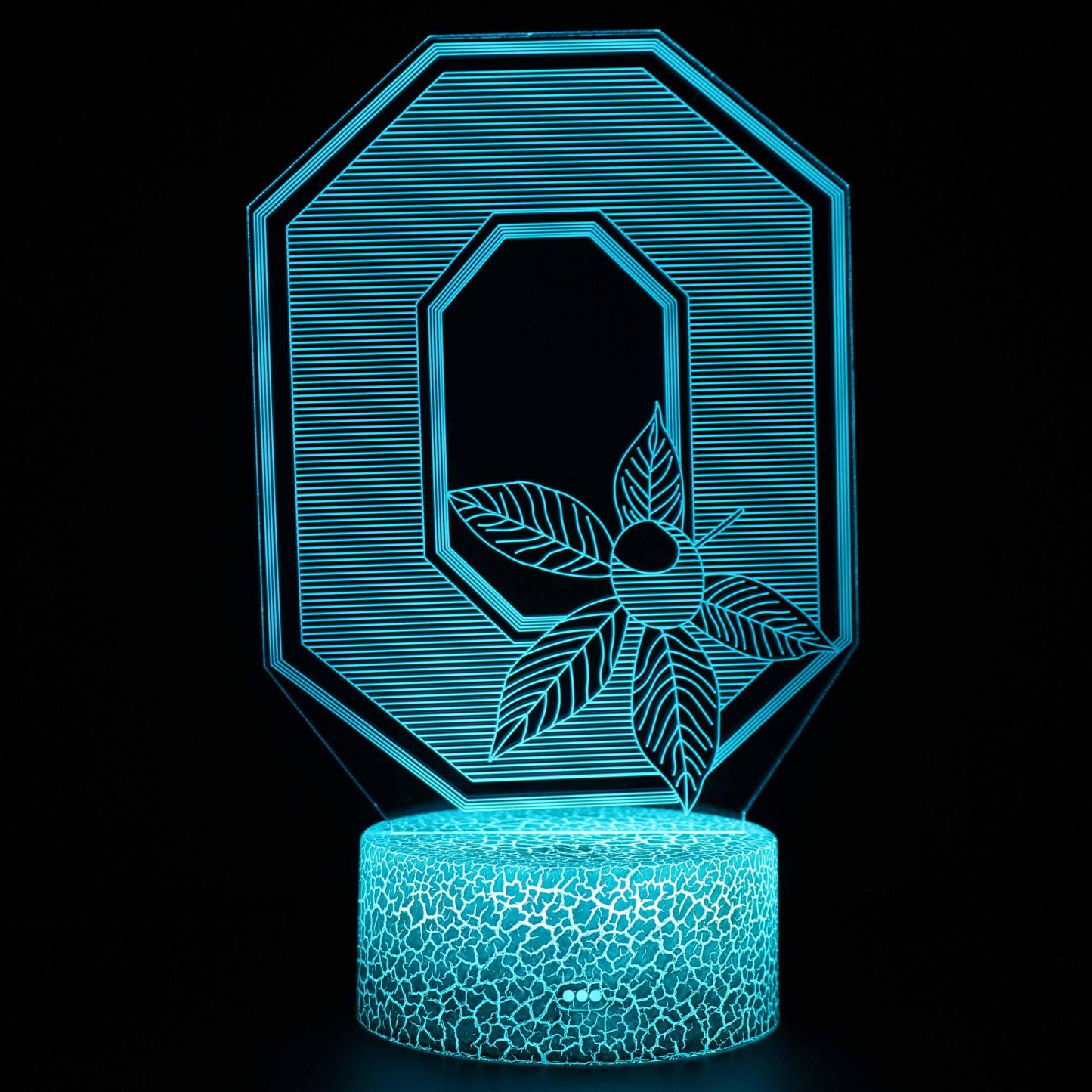 Ohio 3D Optical Illusion Lamp For Lighting And Decor-3D Optical Lamp