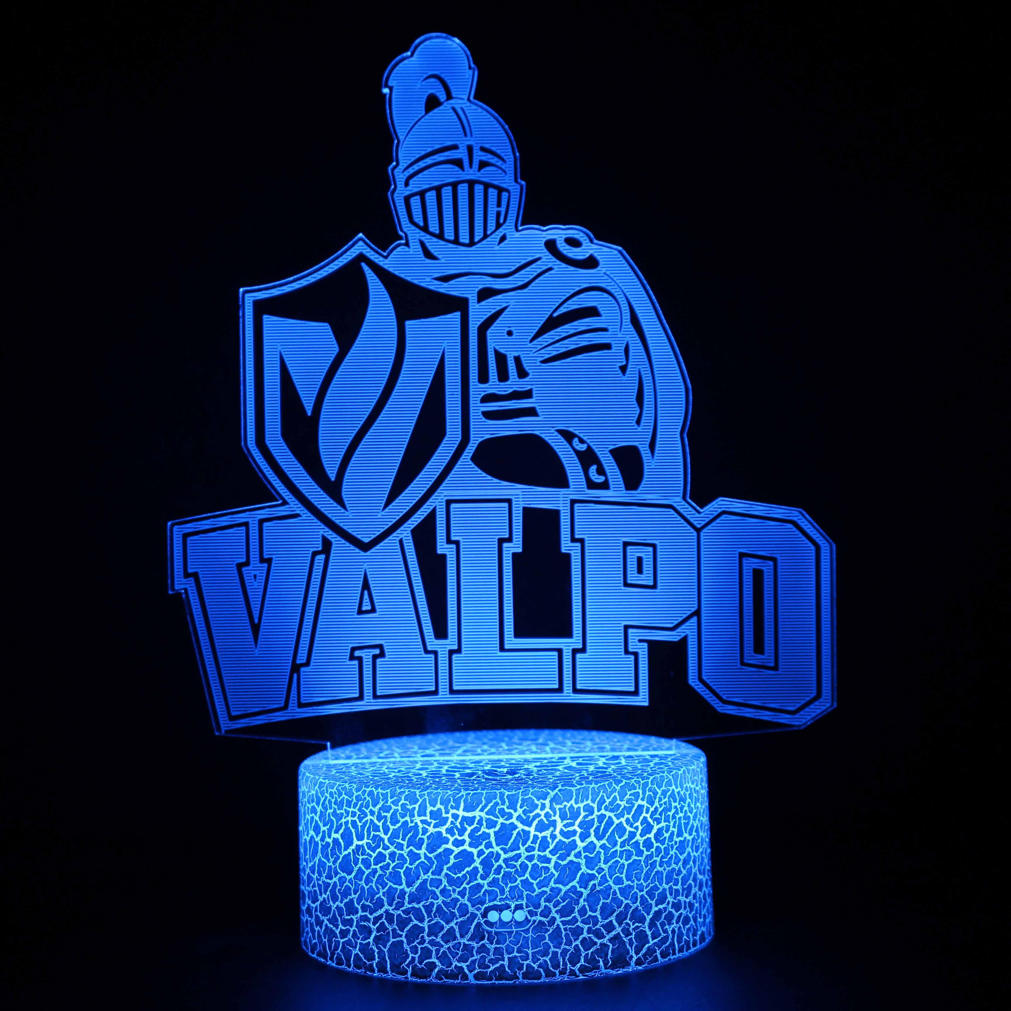 Valpo Basketball Optical Lamp-3D Optical Lamp
