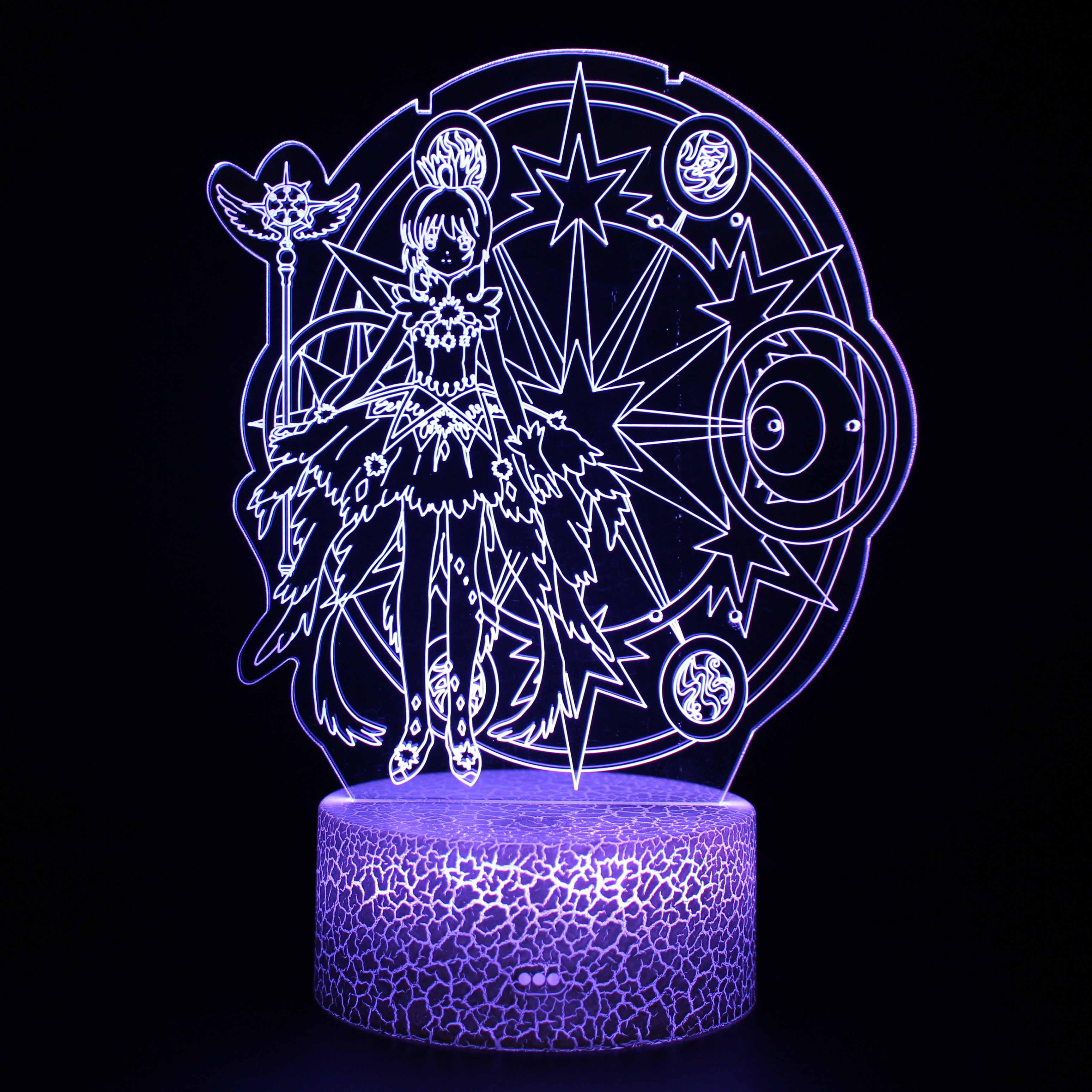 Religious Symbols 3D Optical Illusion Lamp - 3D Optical Lamp